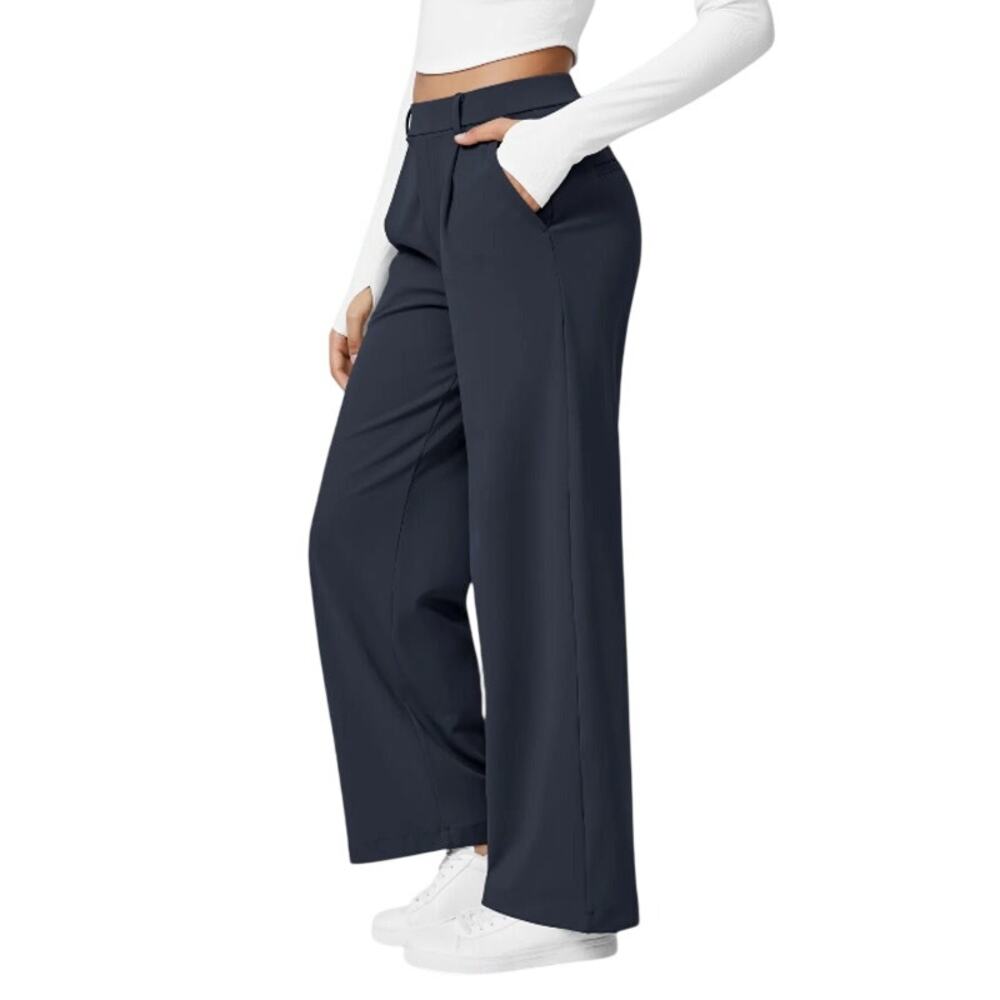 ✨ HALARA FLEX™ DAYSTRETCH HIGH WAIST POCKET STRAIGHT LEG WORK PANTS XL TALL NWT - Picture 5 of 13